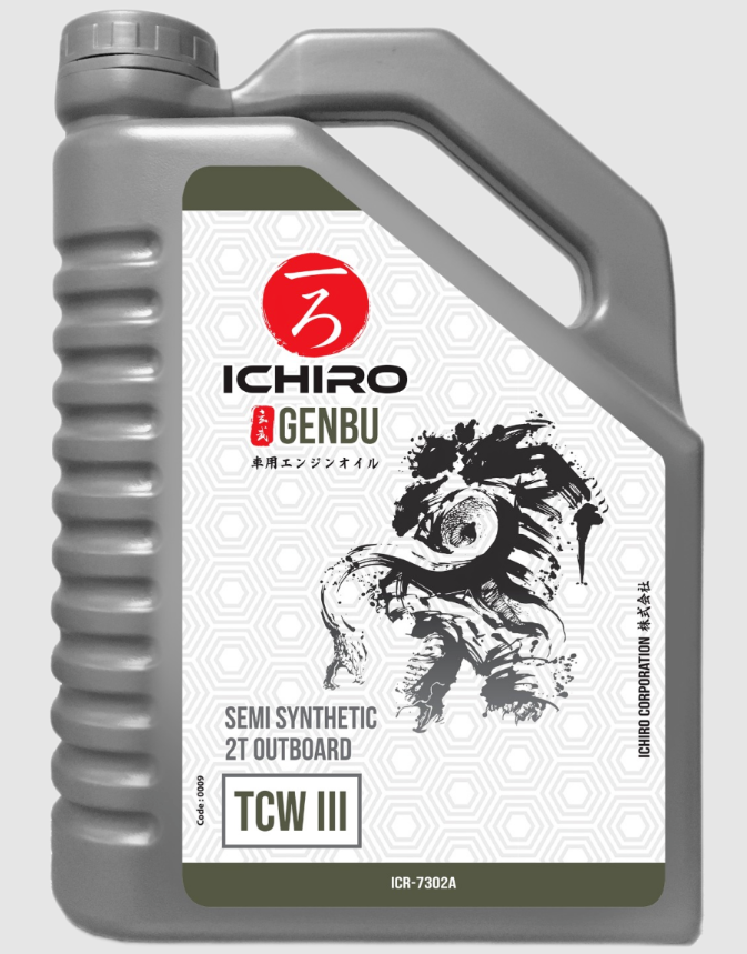 Масло ICHIRO Genbu Semi Synt 2T 1л